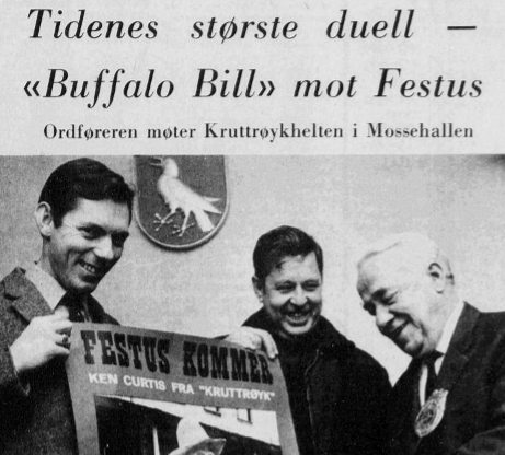 50 år siden Festus sjarmerte Moss, Buffalo Bill og